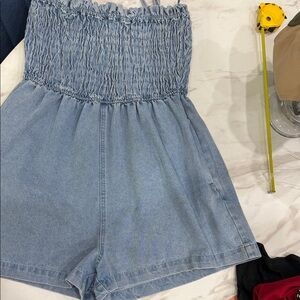 Women's Light Blue Denim Shorts size medium